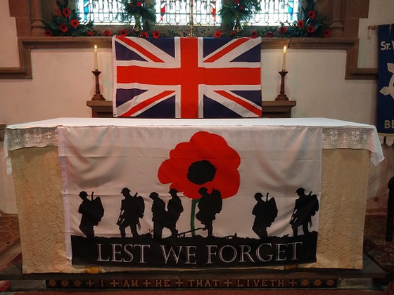 WW1 Exhibition at St Weonard's Church