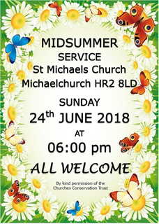 Midsummer Service at Michaelchurch